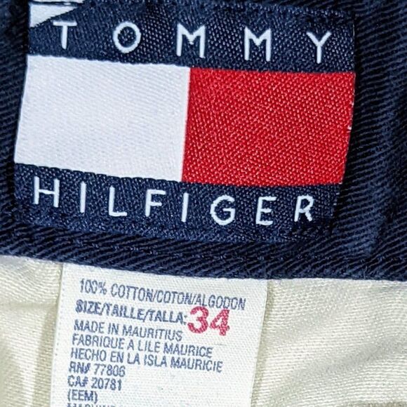 Vintage Tommy Hilfiger Shorts Sz. 34 - Picture 1 of 5